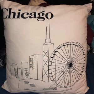 Chicago pillow